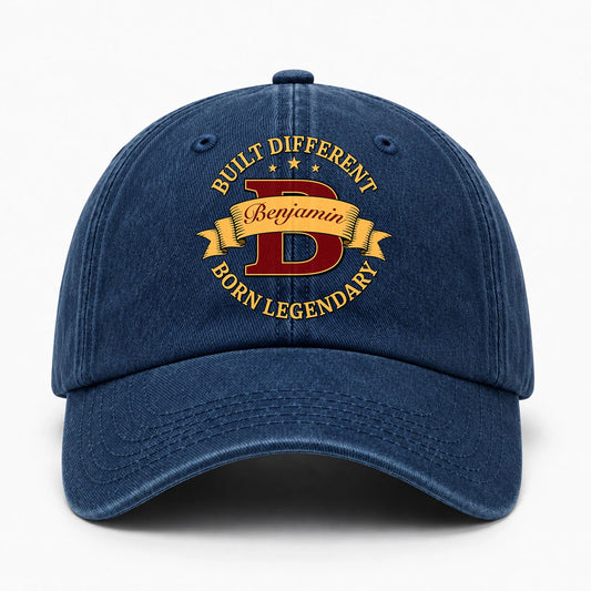 Built Different Born Legendary Royal Washed Cap BENJAMIN 13K1 C71PF