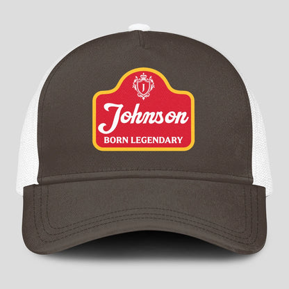 Born Legendary Charcoal Mesh Cap JOHNSON 13K1 C196PF