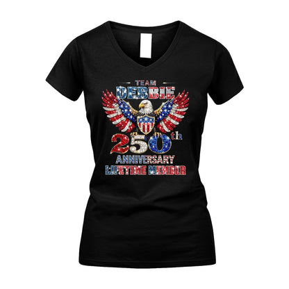 DEAN 13K1-523 Personalized "Team...Lifetime Member" America 250 Design