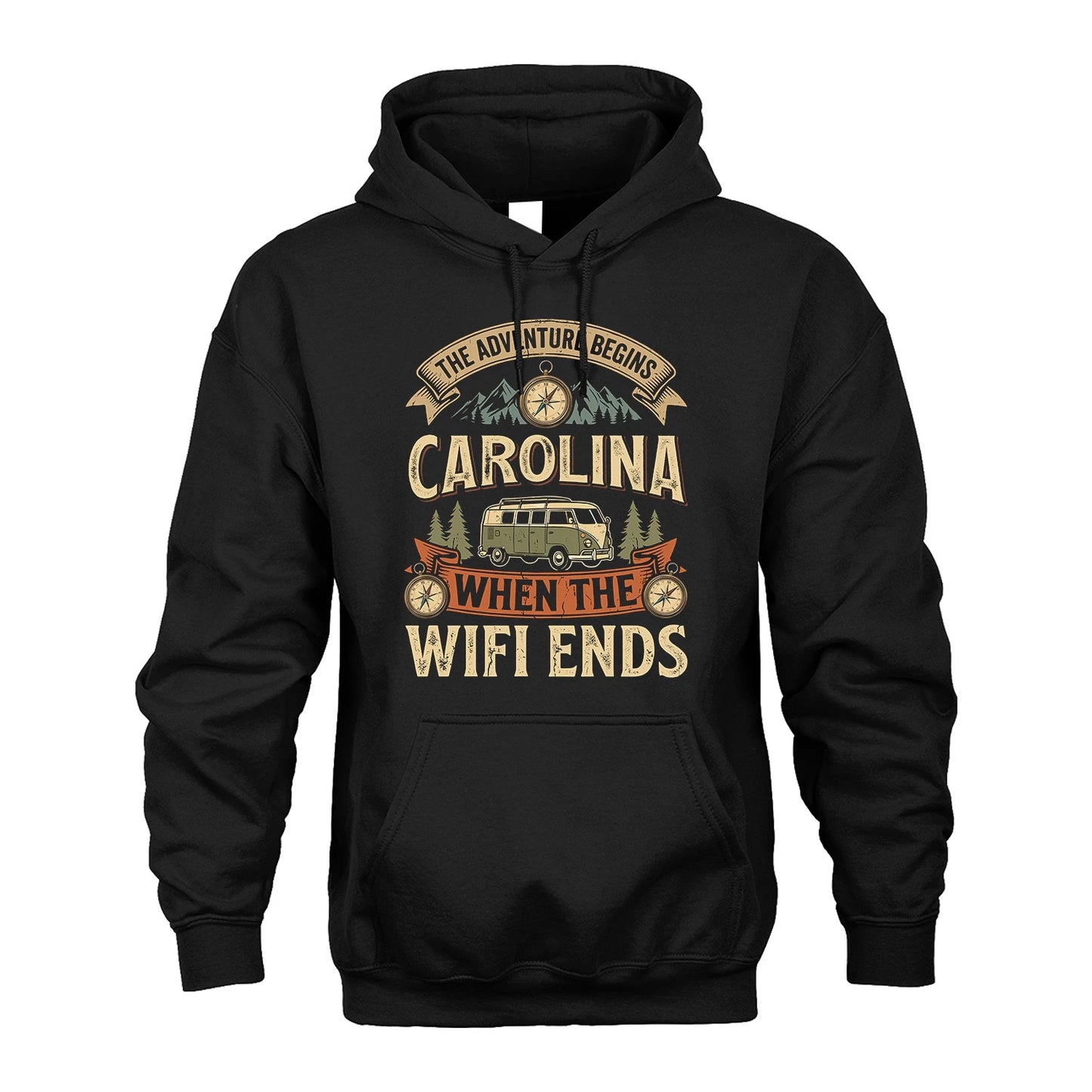 CAROLINA 13K1-547 The Adventure Begins Name When The Wifi Ends
