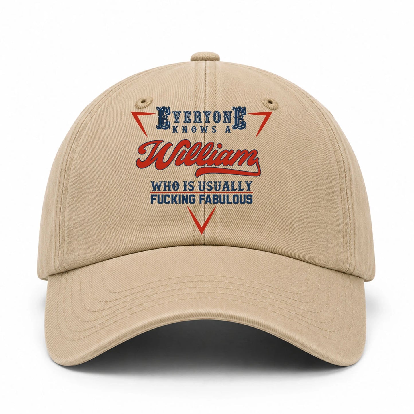 Everyone Knows A Your Name Who Is Usually Fucking Fabulous Washed Cap WILLIAM 13K1 C53PF