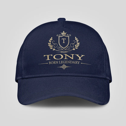 Born Legendary Luxury Crest Blue Cap TONY 13K1 C180PF