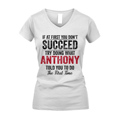 ANTHONY 13K1-357 If At First You Don't Succeed...
