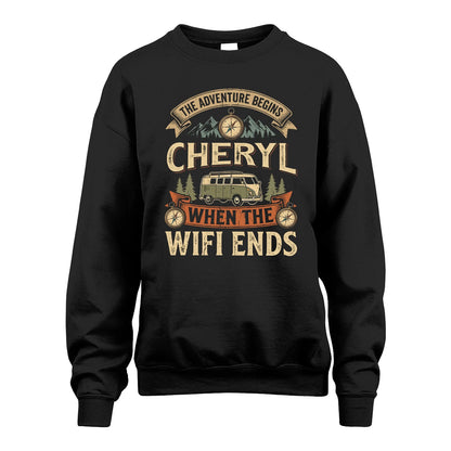 CHERYL 13K1-547 The Adventure Begins Name When The Wifi Ends