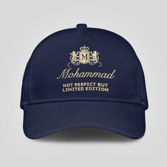 Not Perfect But Limited Edition Crest Logo Navy Cap MOHAMMAD 13K1 C160PF