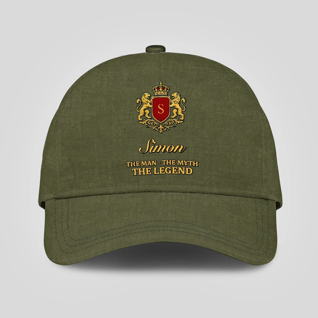 The Man The Myth The Legend Royal Olive Cap SIMON 13K1 C92PF