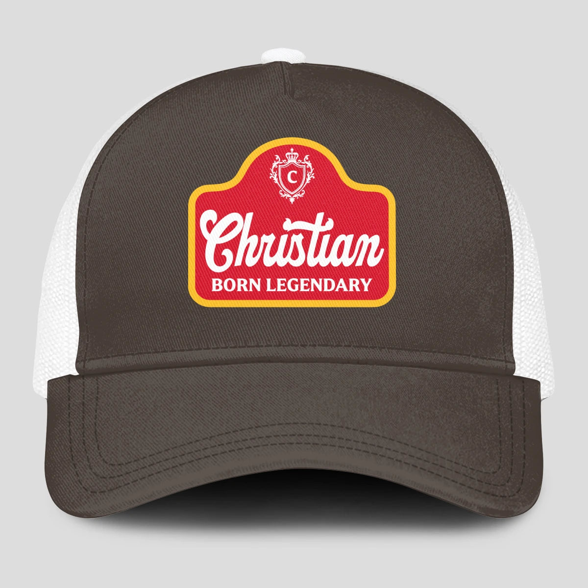 Born Legendary Charcoal Mesh Cap CHRISTIAN 13K1 C196PF
