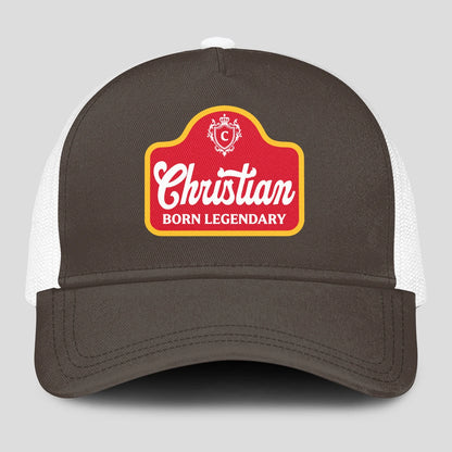 Born Legendary Charcoal Mesh Cap CHRISTIAN 13K1 C196PF