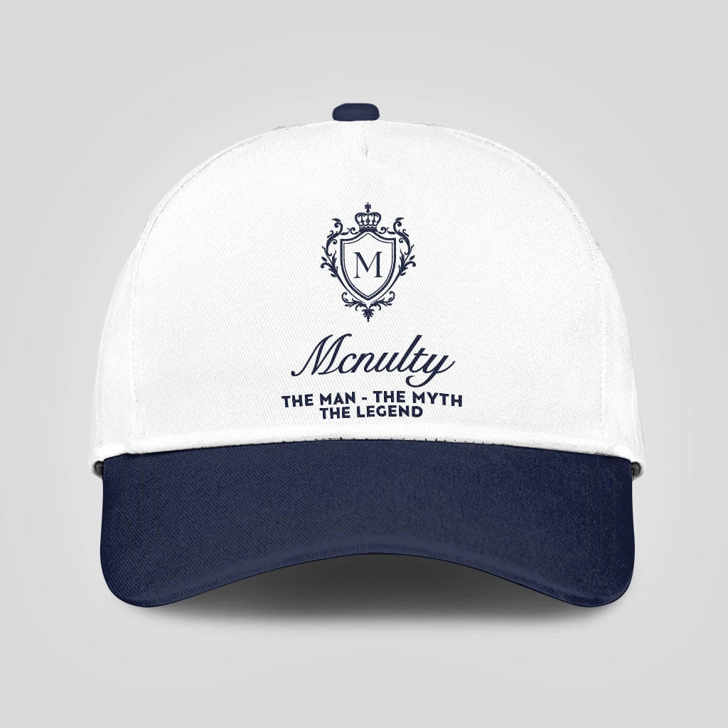 The Man The Myth The Legend Blue Cap MCNULTY 13K10 C46PF