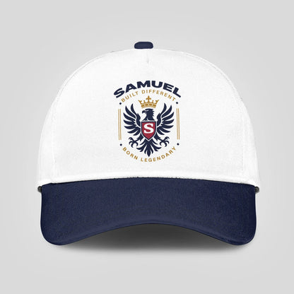 Built Different Born Legendary Elegant Blue And White Cap SAMUEL 13K1 C76PF