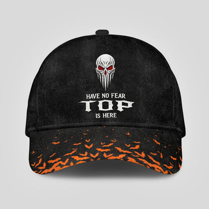 The Horrors Persist But So Does Your Name Skull Halloween Cap TOP 13K1 C125PF