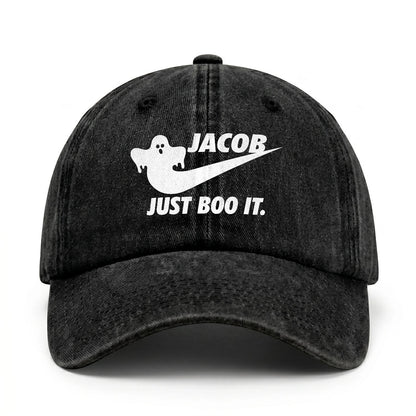 Just Boo It Halloween Washed Cap JACOB 13K1 C83PF