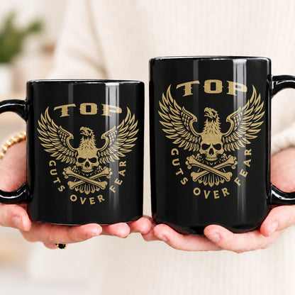 Guts Over Fear Eagle And Skull Mug TOP 13K1 MG28