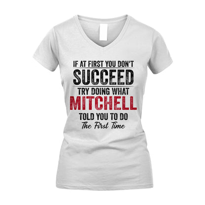 MITCHELL 13K1-357 If At First You Don't Succeed...