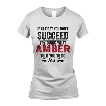 AMBER 13K1-357 If At First You Don't Succeed...