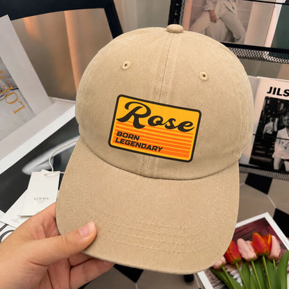 Born Legendary Vintage Washed Cap ROSE 13K1 C64PF
