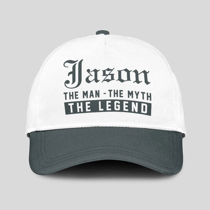 The Man The Myth The Legend Luxury Cap JASON 13K1 C39PF