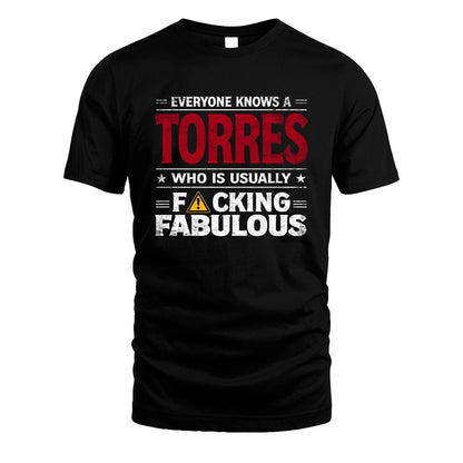 TORRES 13K1-565 Everyone Know A/An Name Who Is Usually...