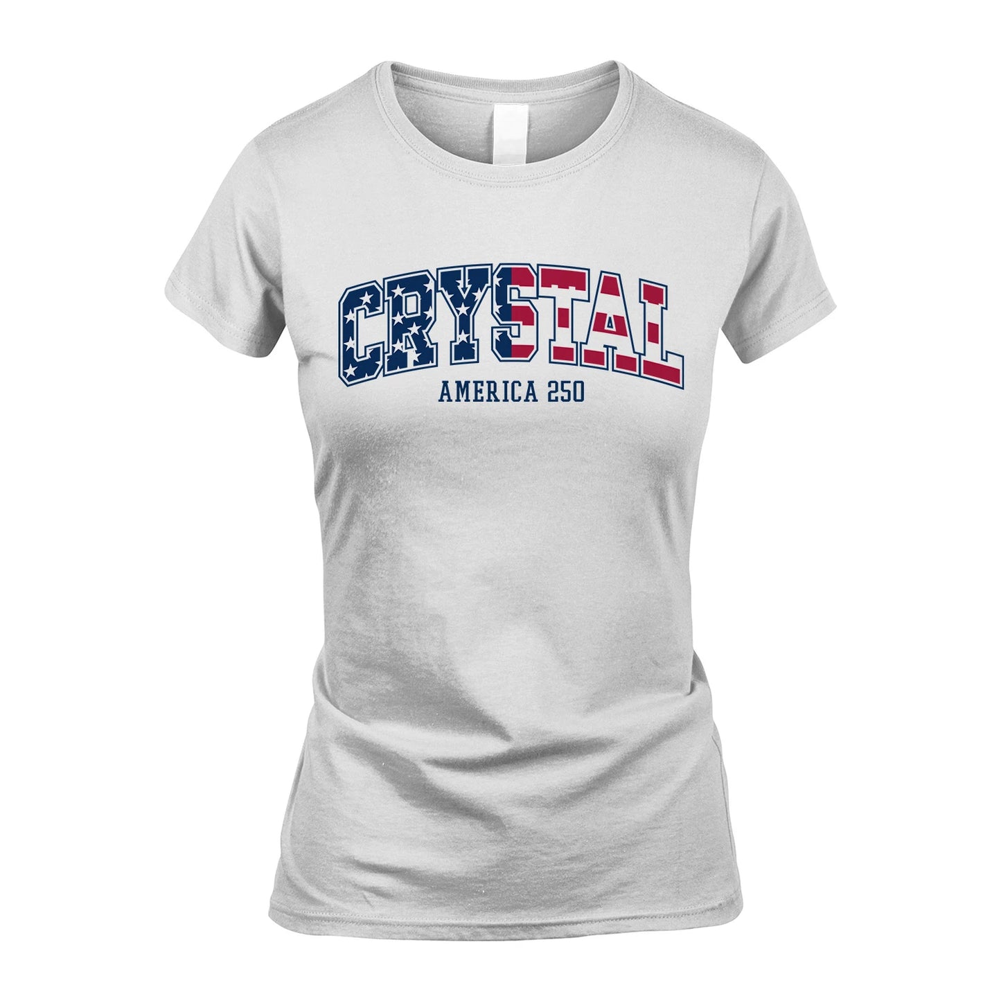 CRYSTAL 13K1-555 America 250 Personalized