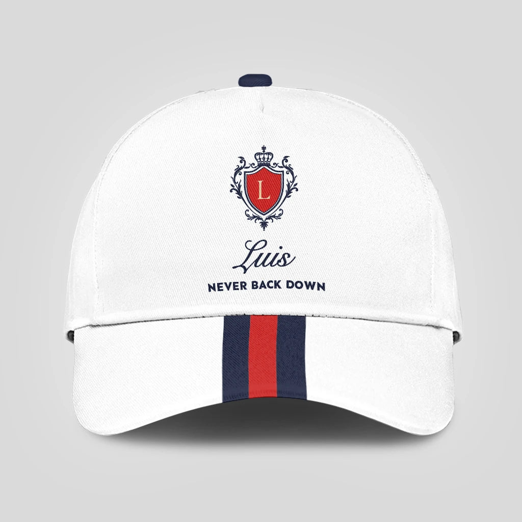 Never Back Down Stripped Cap LUIS 13K1 C86PF