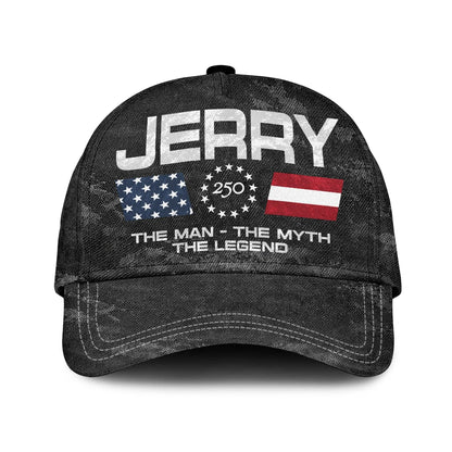 JERRY 13K1-C11PF America 250 The man - The Myth - The Legend