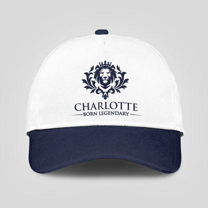 Born legendary lion blue and white baseball cap CHARLOTTE 13K1 C185PF