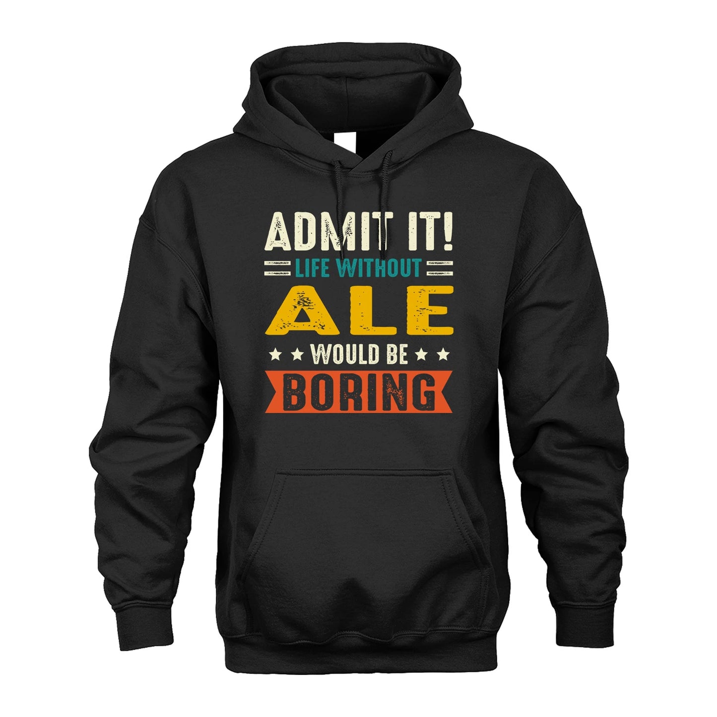 ALE 13K2-124–Personalized Funny Quote Apparel “Life Without NAME Would Be Boring”