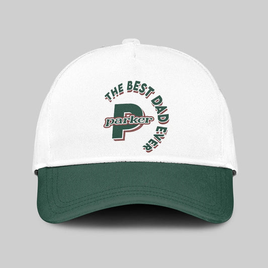 The Best Dad Ever Custom Name Cap PARKER 13K1 C35PF