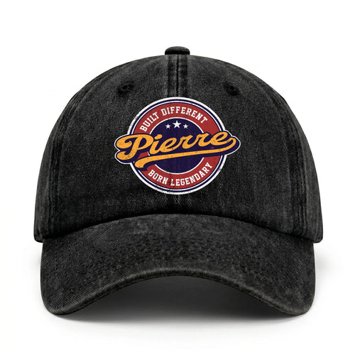 Built Different Born Legendary Logo Washed Cap PIERRE 13K1 C65PF
