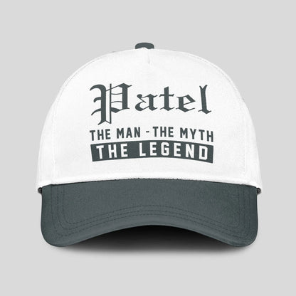The Man The Myth The Legend Luxury Cap PATEL 13K1 C39PF