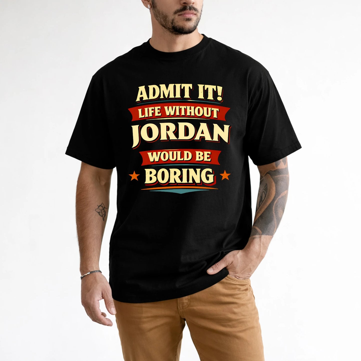 JORDAN 13K1-503 Admit It Life Without...
