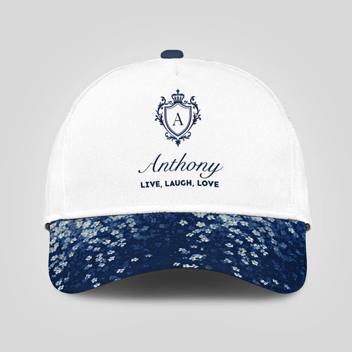 Live Laugh Love Floral Luxury Cap ANTHONY 13K1 C110PF