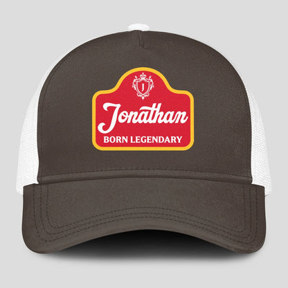 Born Legendary Charcoal Mesh Cap JONATHAN 13K1 C196PF