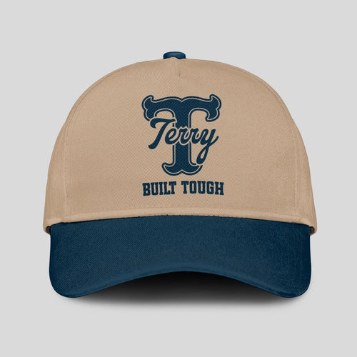 Built Tough Sage Green And Beige Baseball Cap TERRY 13K1 C102PF