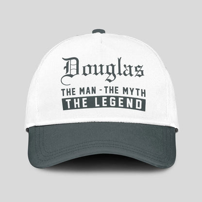 The Man The Myth The Legend Luxury Cap DOUGLAS 13K1 C39PF