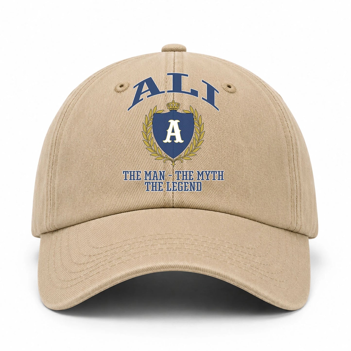 The Man The Myth The Legend Luxury Logo Cap ALI 13K1 C34PF
