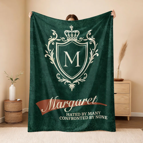 Hated by Many Confronted by None Old Money Blanket MARGARET 13K1 BK19