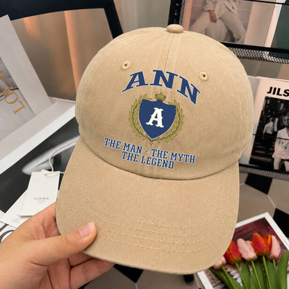 The Man The Myth The Legend Luxury Logo Cap ANN 13K1 C34PF