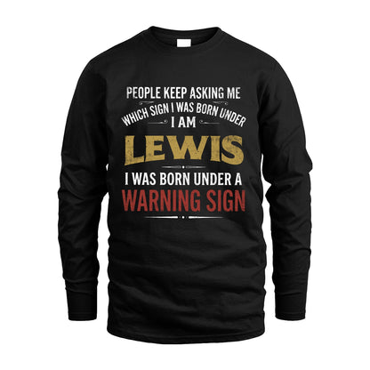 LEWIS 13K1-562 People Keep Asking Me ...