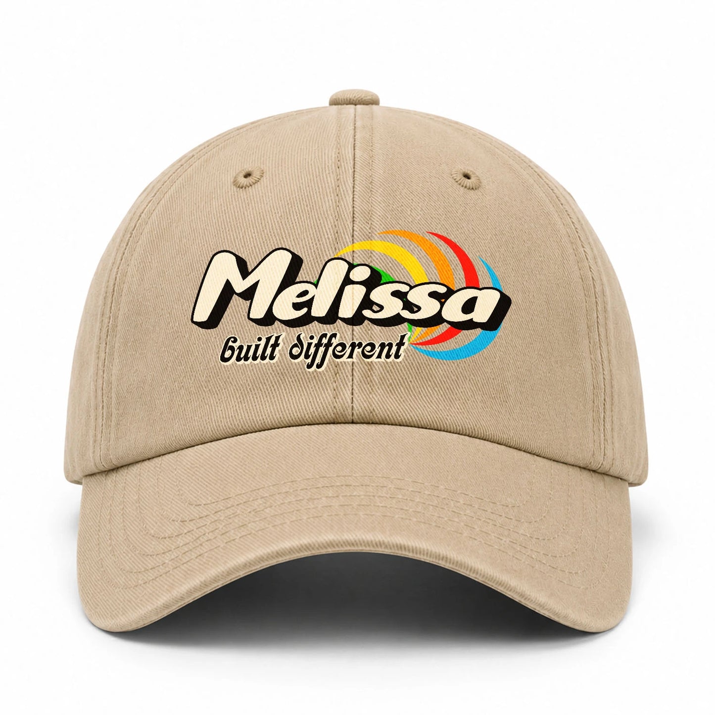 Your Name Built Different Retro Washed Cap MELISSA 13K1 C55PF