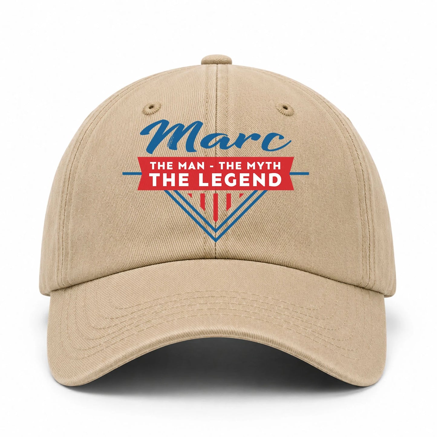 The Man The Myth The Legend Logo Washed Cap MARC 13K1 C37PF