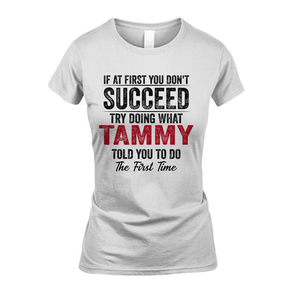 TAMMY 13K1-357 If At First You Don't Succeed...