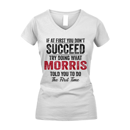 MORRIS 13K1-357 If At First You Don't Succeed...
