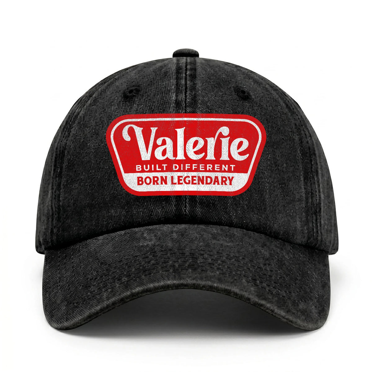 Built Different Born Legendary Red Logo Washed Cap VALERIE 13K1 C63PF
