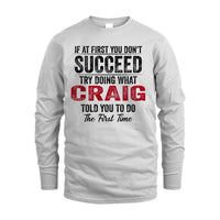 Men's Long Sleeved T-Shirt