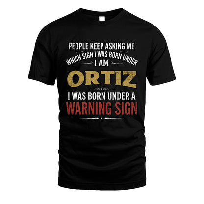 ORTIZ 13K1-562 People Keep Asking Me ...