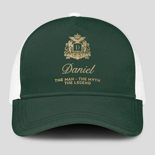 The Man The Myth The Legend Sage Green Mesh Cap DANIEL 13K1 C192PF