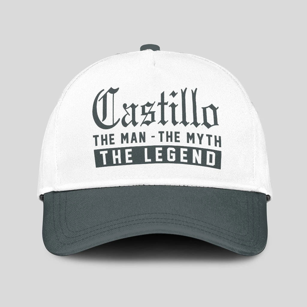 The Man The Myth The Legend Luxury Cap CASTILLO 13K1 C39PF