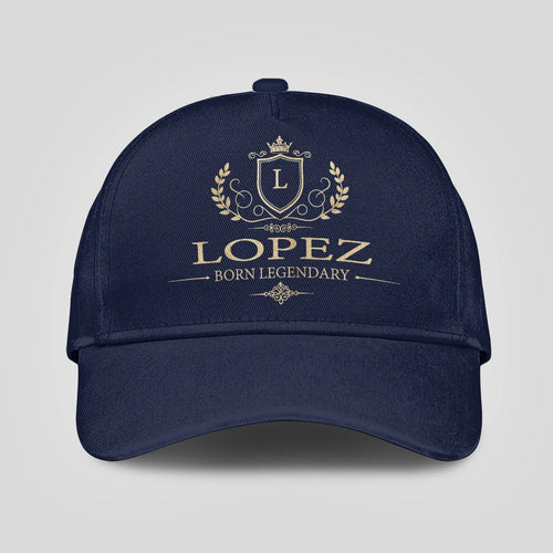 Born Legendary Luxury Crest Blue Cap LOPEZ 13K1 C180PF
