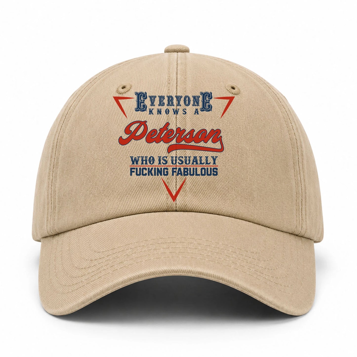 Everyone Knows A Your Name Who Is Usually Fucking Fabulous Washed Cap PETERSON 13K1 C53PF